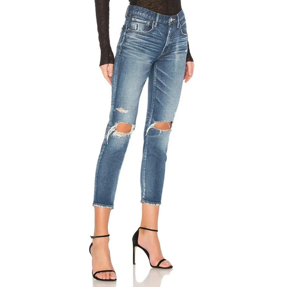 MOUSSY VINTAGE Nancy Skinny Denim Jeans Blue Size 25 - Picture 2 of 9